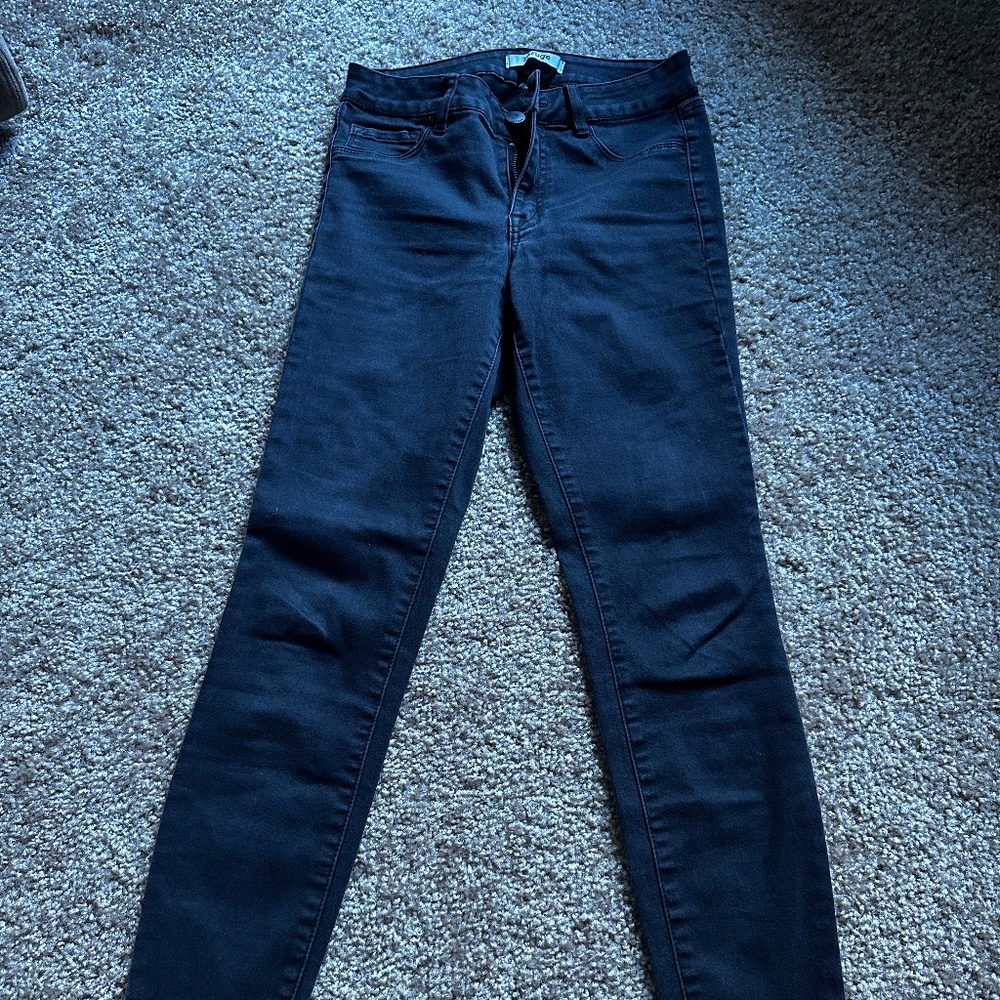 Charlotte Russe Refuge brand black jeans size 4